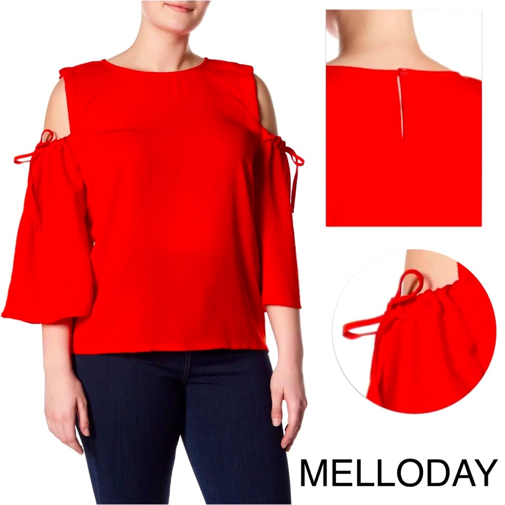 MELLODAY☀️Modest Lightweight Top with 3/4 Sleeves!